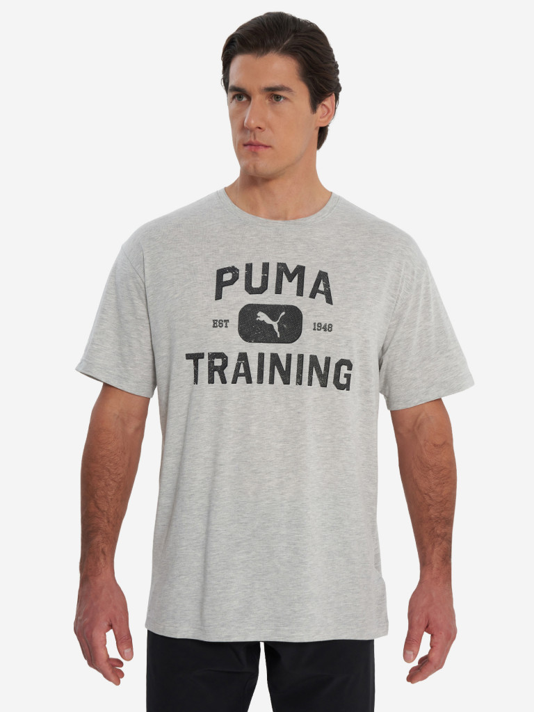 Футболка мужская PUMA Graphics Train Logo Relaxed — фото №2