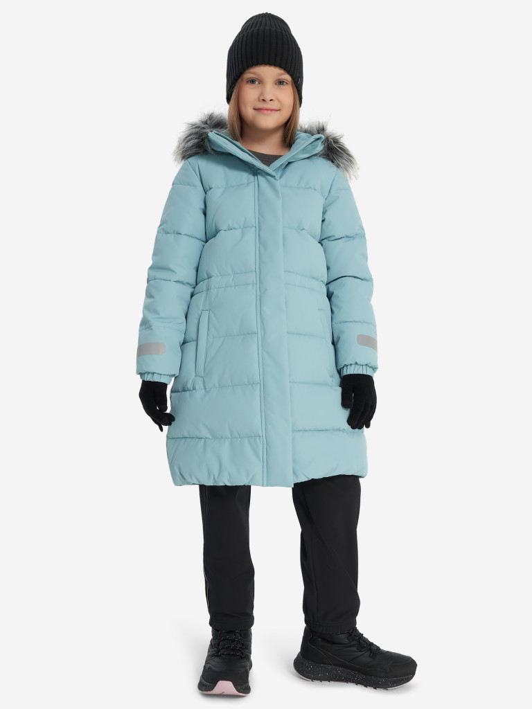 Пальто утепленное для девочек Northland — фото №4