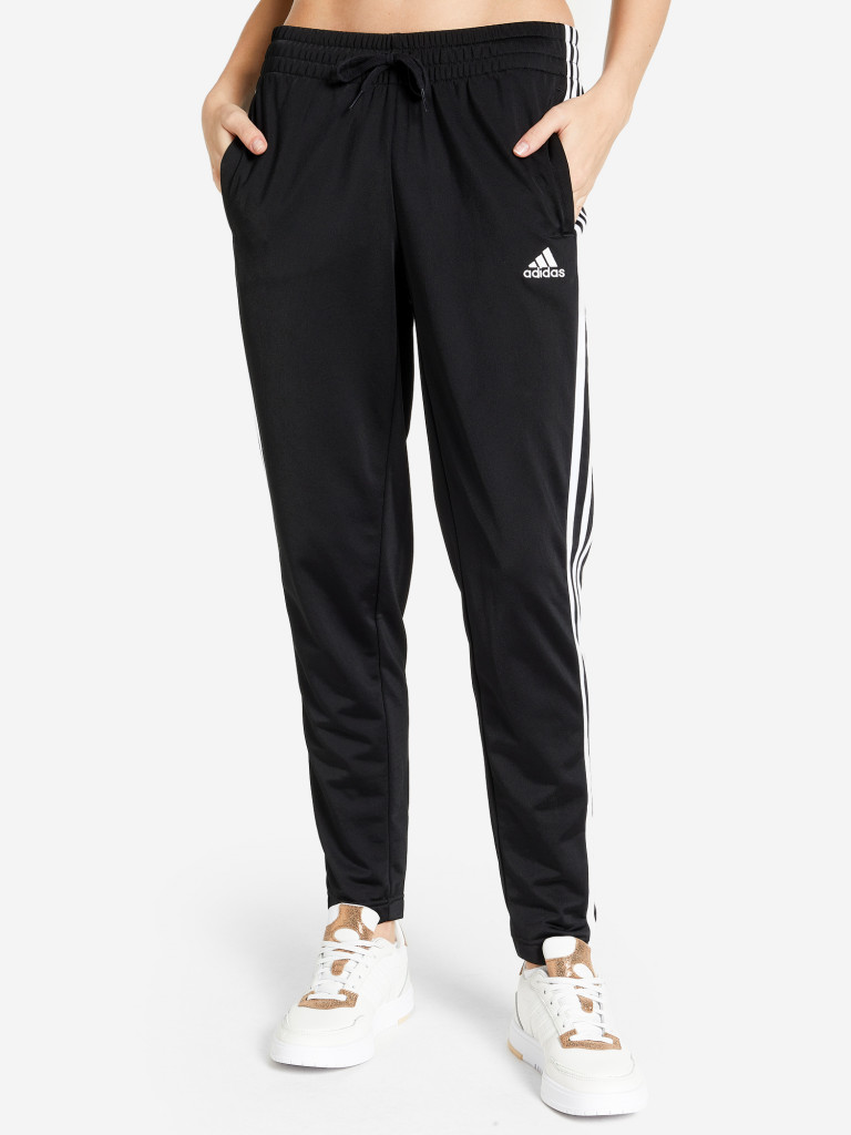 Костюм женский adidas Essentials черный цвет — купить за 23990 тг со ...