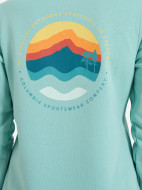 Свитшот женский Columbia Beaumount Graphic Crew — фото №5