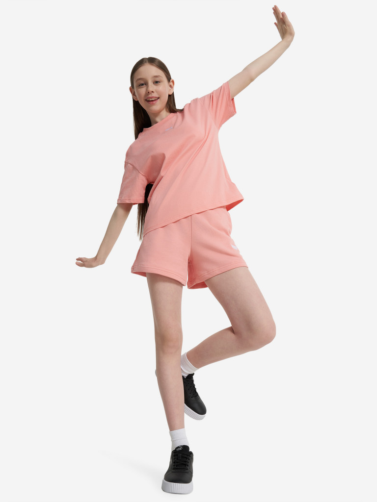 Шорты для девочек PUMA Small No. 1 Logo — фото №4