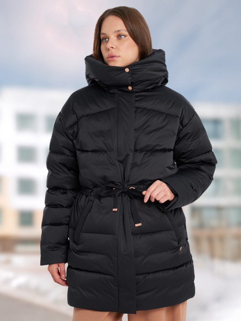 Пуховик женский оверсайз Sensana