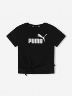 Футболка для девочек PUMA Ess+ Logo Knotted — фото №10