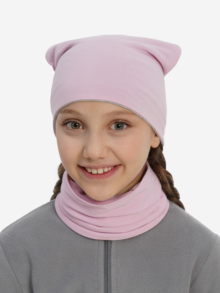 Қыздарға арналған жиынтық: GSD мойынорағышы, шапка