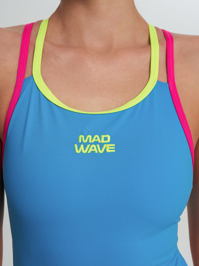 Купальник слитный женский Mad Wave Crossback — фото №6