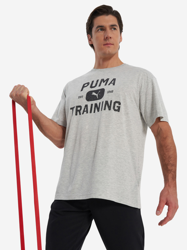 Футболка мужская PUMA Graphics Train Logo Relaxed