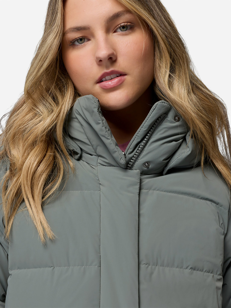 Columbia Amaze Puff Long Hooded Jacket әйелдер мамық курткасы — фото №8