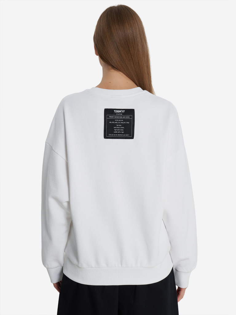 Свитшот женский оверсайз Termit — фото №3