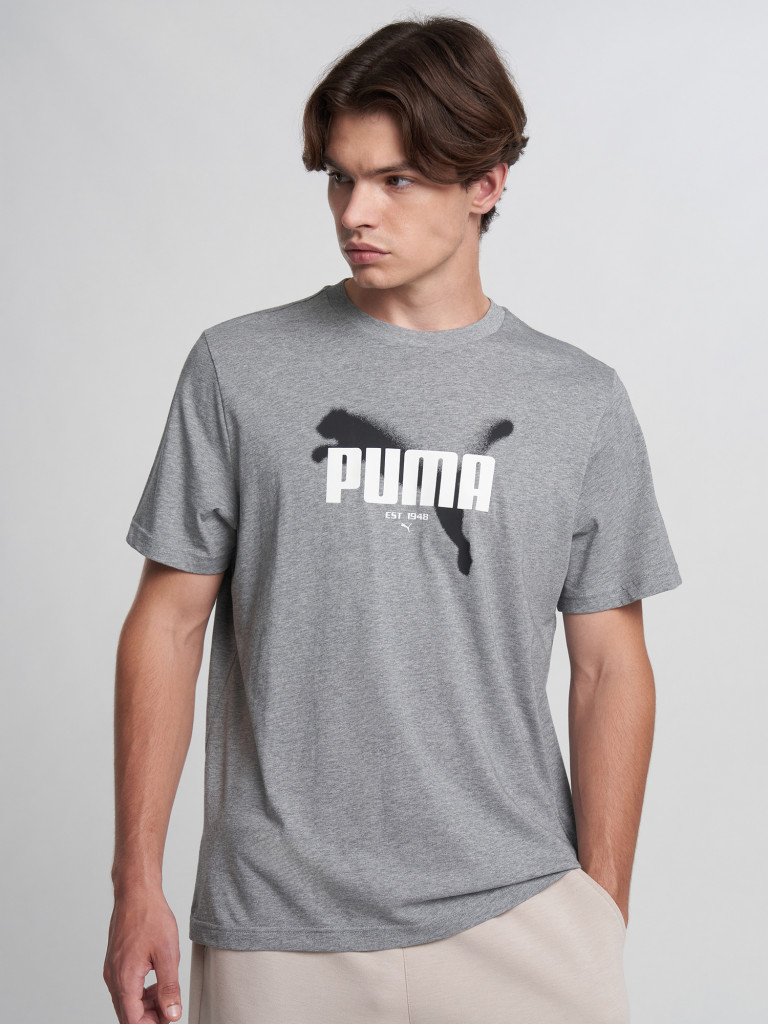 PUMA Graphics ерлер футболкасы — фото №2