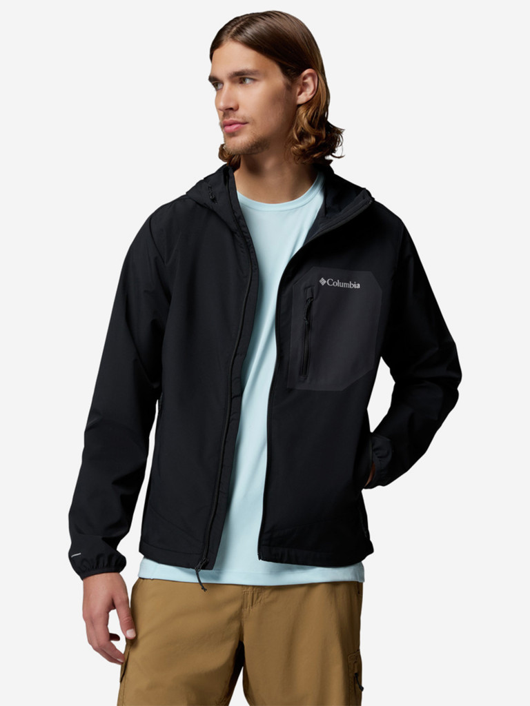 Ветровка мужская Columbia Tall Heights III Hooded Softshell — фото №5
