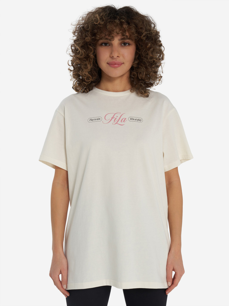 Футболка женская оверсайз FILA — фото №2