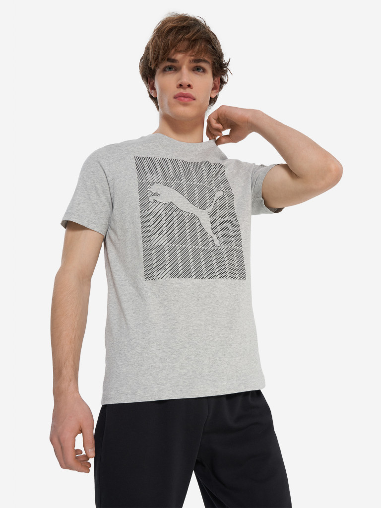 PUMA Graphics ерлер футболкасы — фото №5