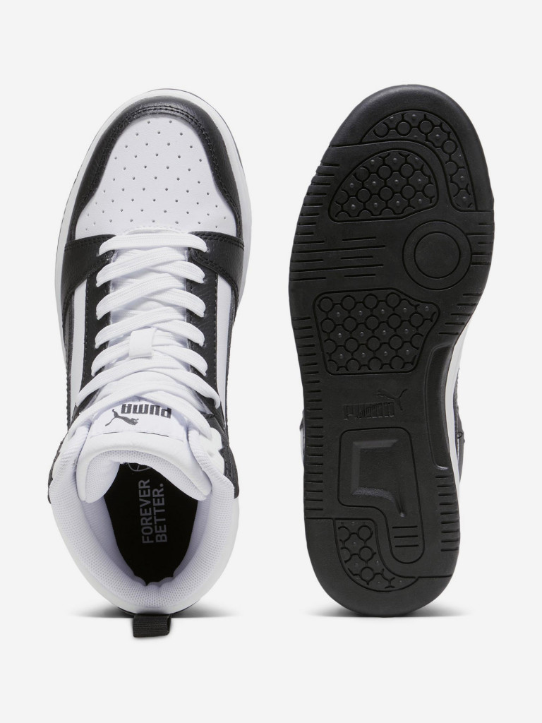 Кеды детские PUMA Rebound V6 Mid Jr — фото №5