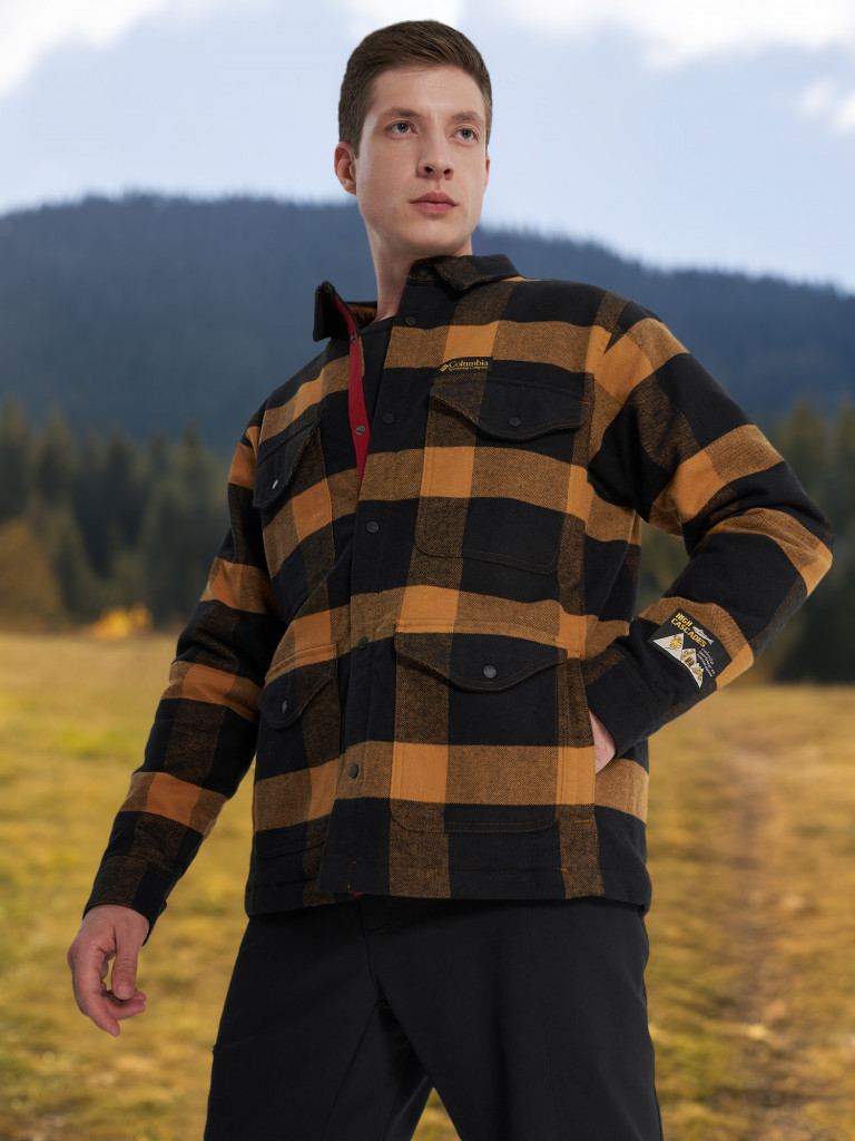 Легкая куртка мужская Columbia High Cascades Shirt Jacket