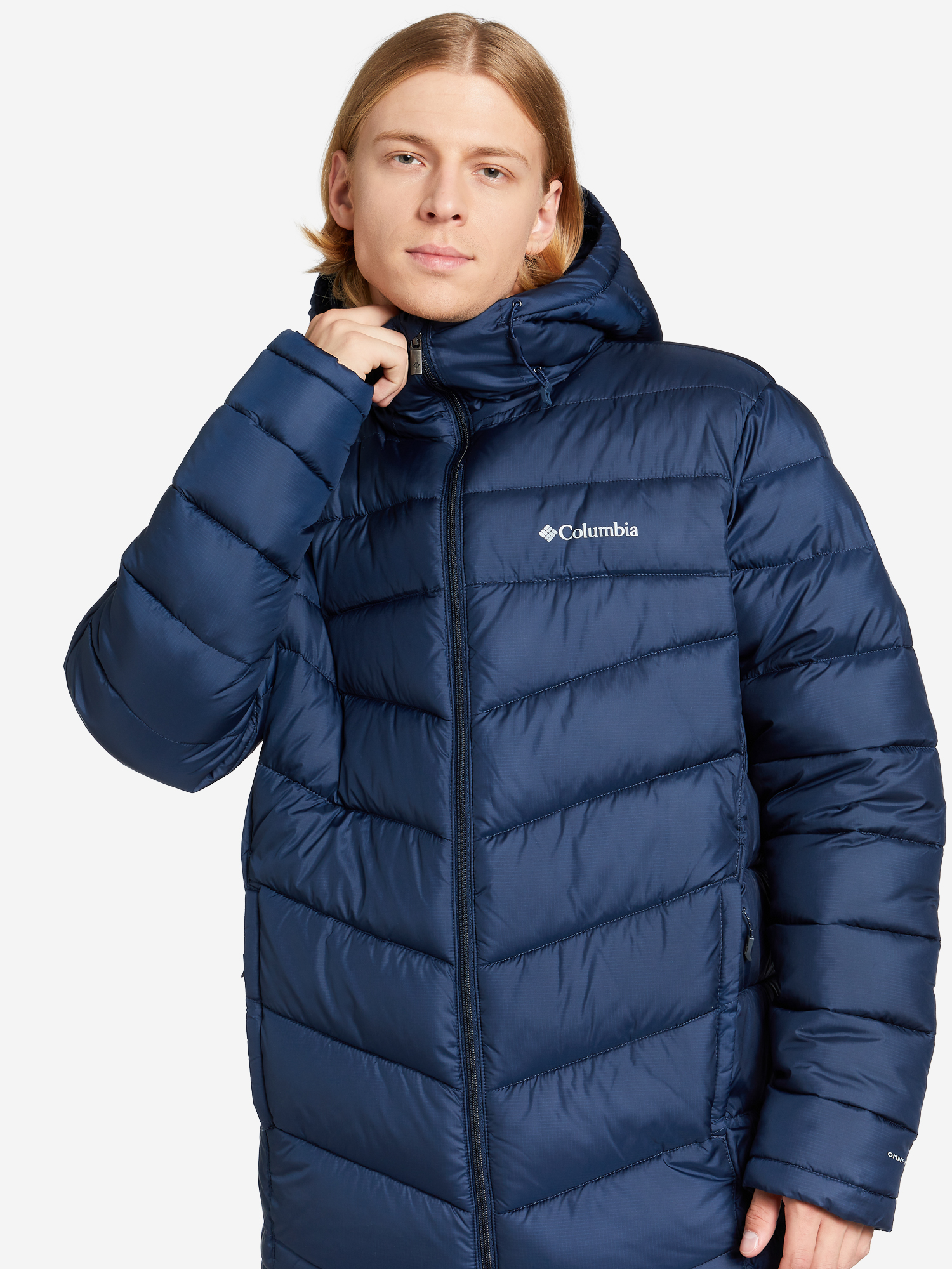 Куртка мужская Columbia Youngberg Insulated Jacket темно-синий цвет —  купить за 45490 тг. со скидкой 50 % в интернет-магазине Спортмастер