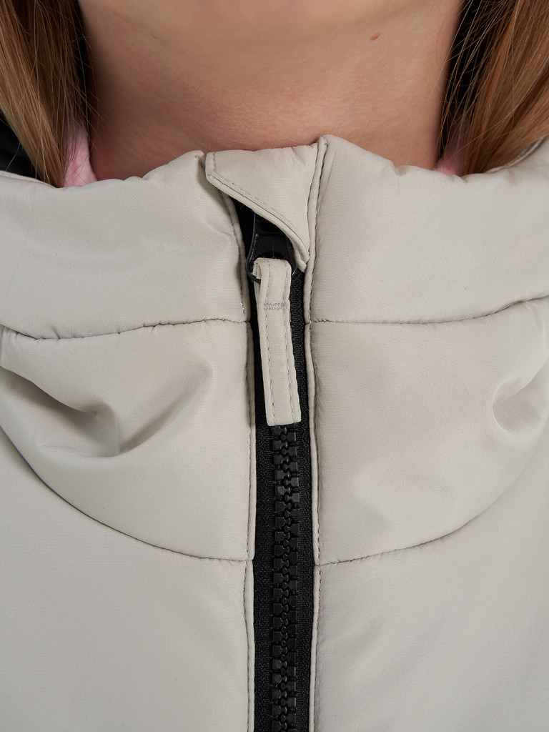 Пальто утепленное для девочек оверсайз Outventure — фото №7