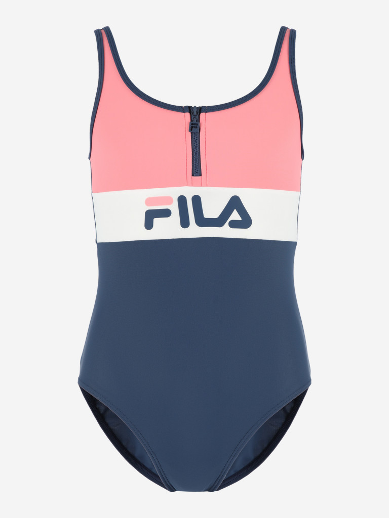Купальник слитный для девочек FILA