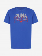 PUMA Graphics Varsity ұлдарға арналған футболкасы — фото №6