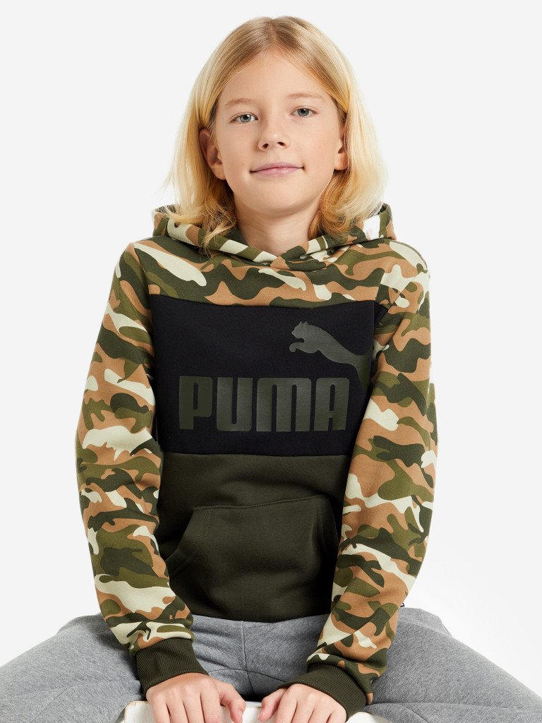 Худи для мальчиков PUMA Ess+ Camo