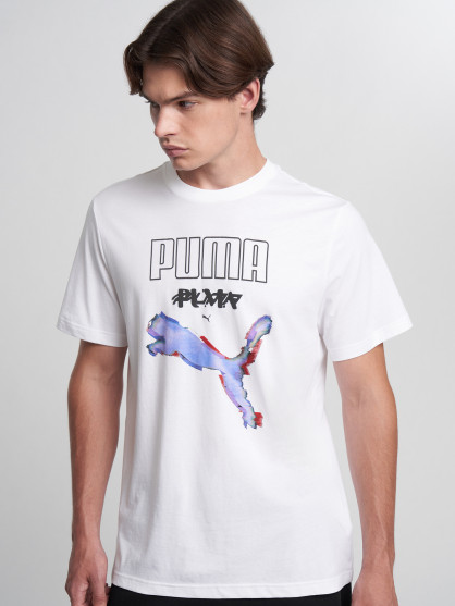 PUMA Graphics Cyber ерлер футболкасы