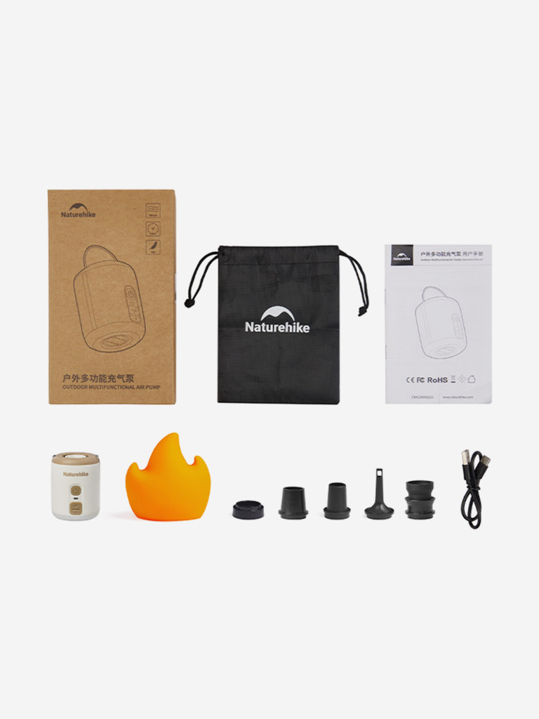 Naturehike матрацтарға арналған аккумуляторлық сорғысы