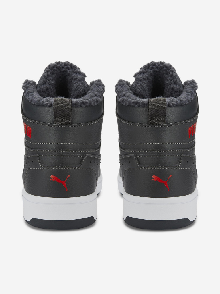 Кеды утепленные для мальчиков PUMA Rebound Joy Fur Jr — фото №3