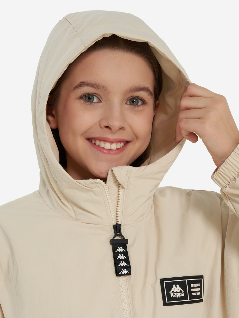 Куртка утепленная для девочек оверсайз Kappa — фото №7