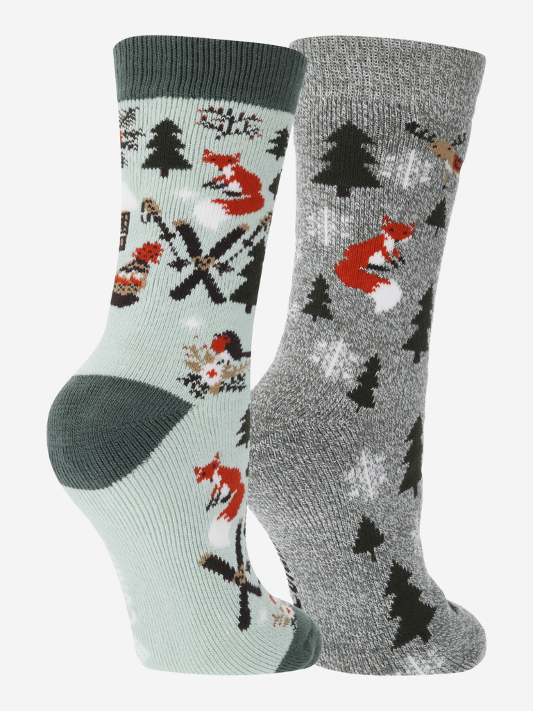 Columbia Woodland Hills Medium Weight шұлығы, 1 жұп — фото №2