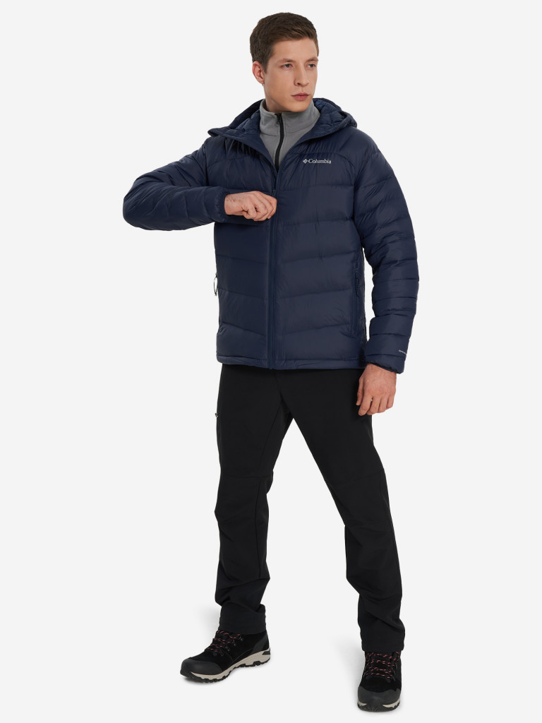 Columbia Centennial Creek III Down Hooded Jacket ерлер мамық курткасы — фото №5