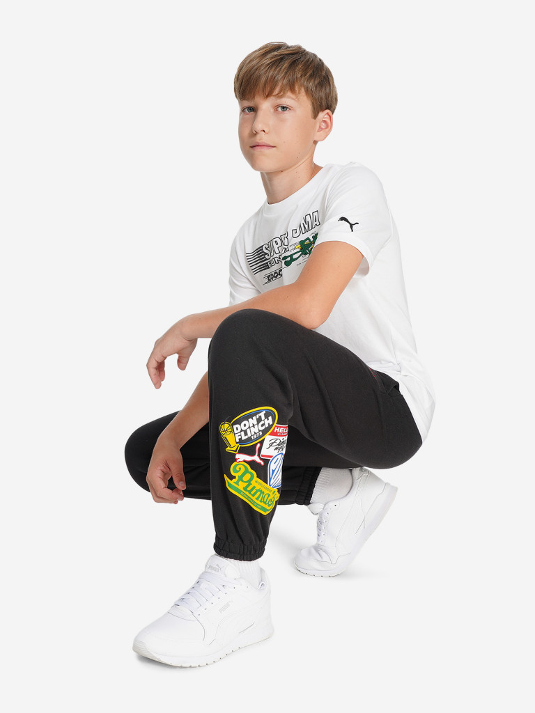 Брюки для мальчиков PUMA Basketball Hooperhotline — фото №5