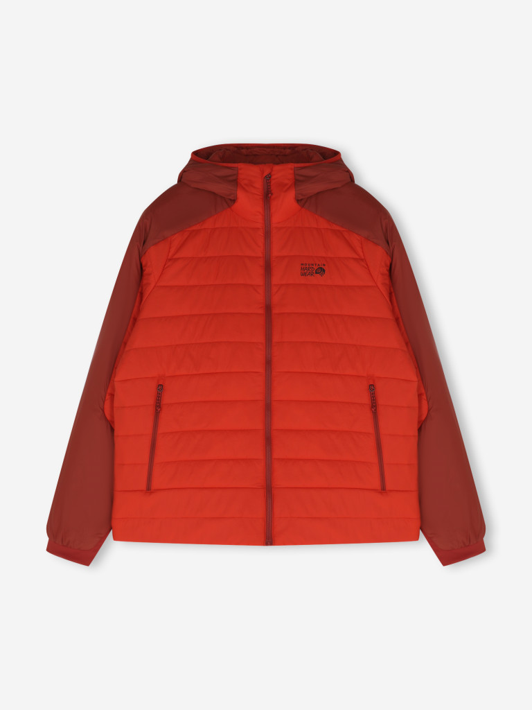 Куртка утепленная рипстоп мужская Mountain Hardwear Free Element Hooded Jacket — фото №14