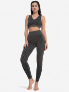 Легинсы женские Demix HighFlow Yoga Seamless Gfx — фото №4