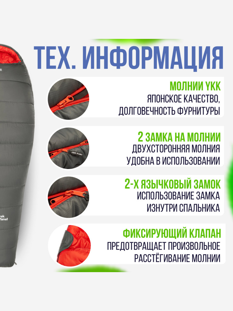 Спальный мешок Trek Planet Suomi R — фото №13
