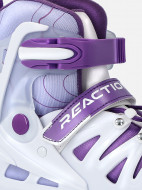 Роликовые коньки детские раздвижные Reaction Galaxy — фото №6