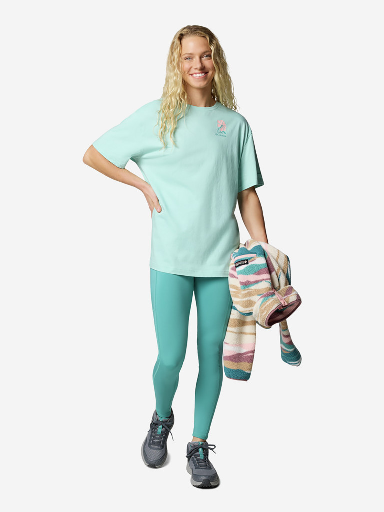 Columbia Rolling Bend Graphic Oversized Tee оверсайз әйелдер футболкасы — фото №3