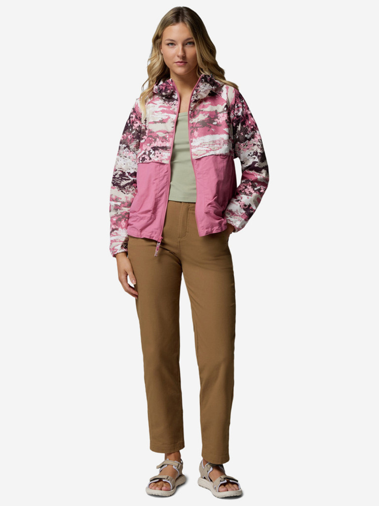 Ветровка женская Columbia Spire Valley Printed Windbreaker — фото №3