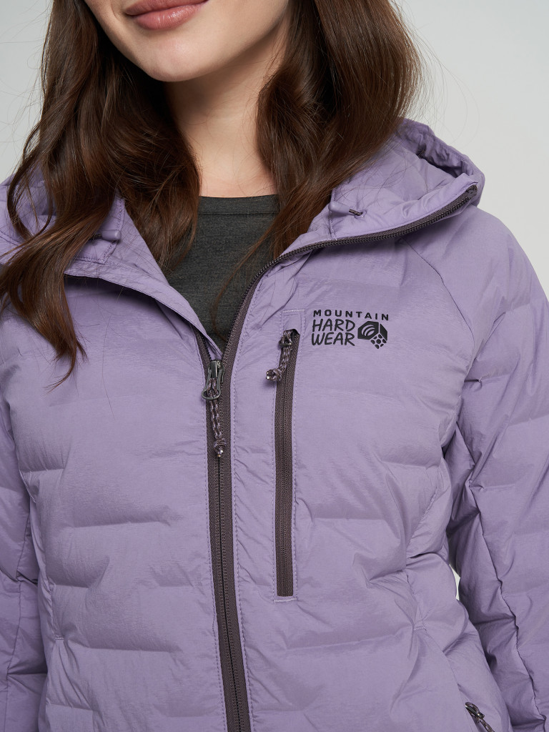 Ультралегкий пуховик женский Mountain Hardwear Stretchdown Hooded Jacket — фото №5