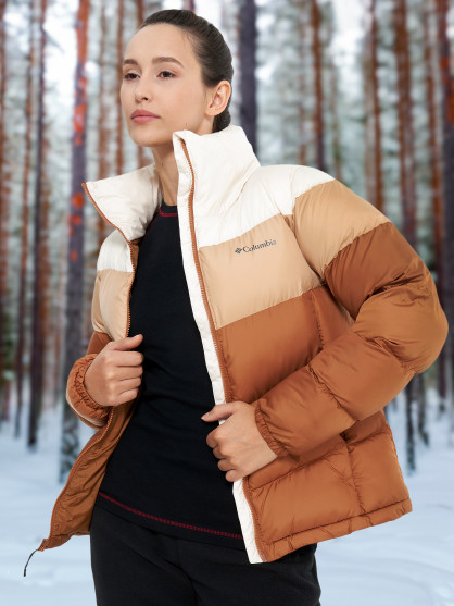 Куртка утепленная женская Columbia Puffect II Colorblock Jacket