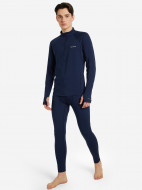 Термобелье верх мужское Columbia Midweight Stretch Long Sleeve Half Zip — фото №3