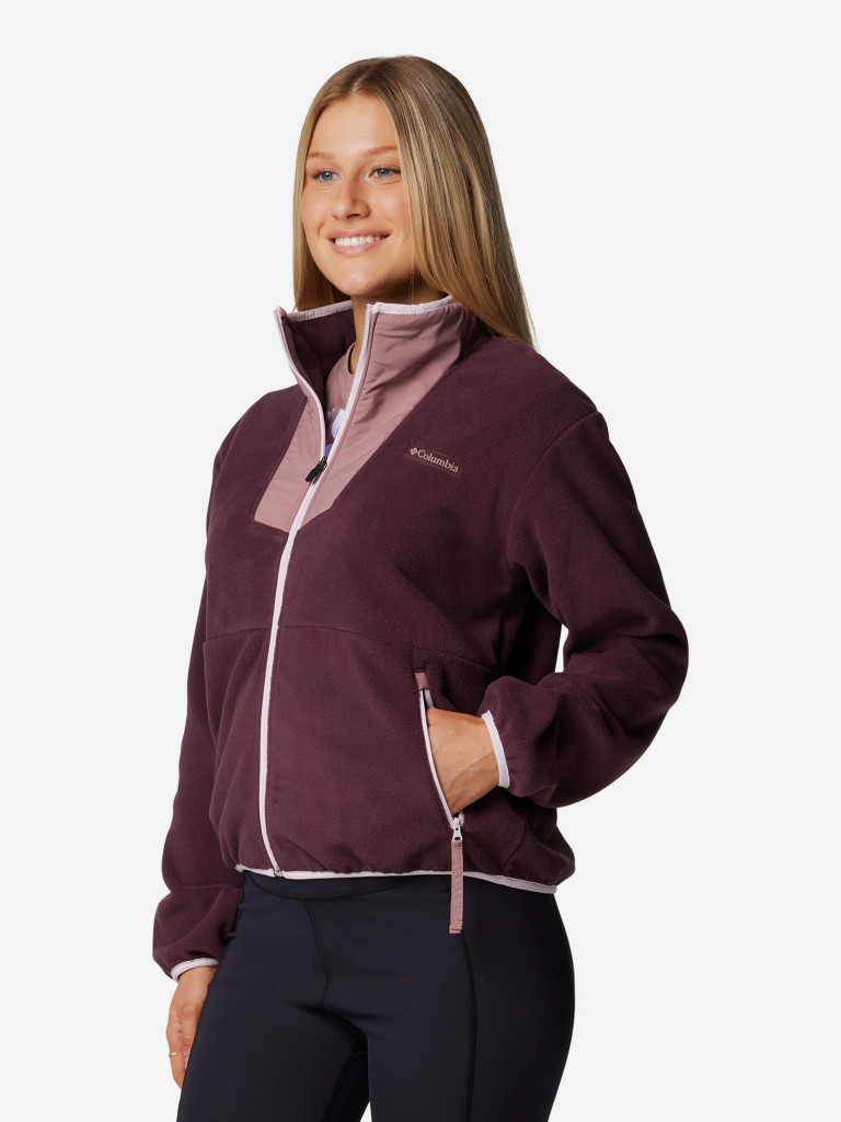 Джемпер флисовый женский Columbia Sequoia Grove Full Zip Fleece — фото №4