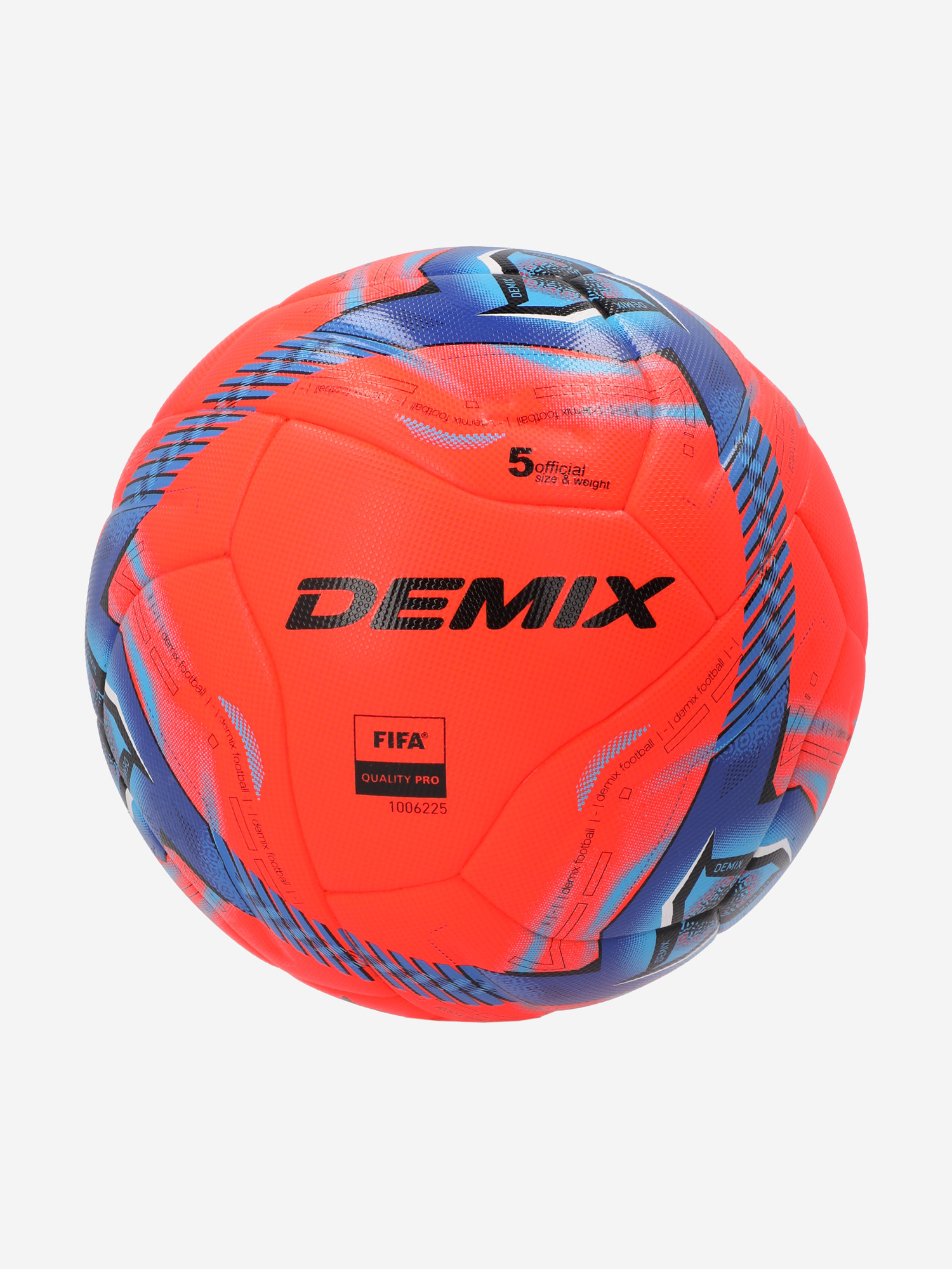 Мяч футбольный Demix DF900 Thermo FIFA Quality Pro оранжевый цвет ...