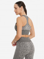 Топ бра спортивный Demix HighFlow Yoga Seamless Longline — фото №3