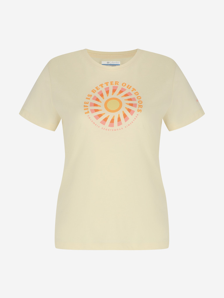 Футболка женская Columbia Ruby Springs Graphic Fitted Ss — фото №6