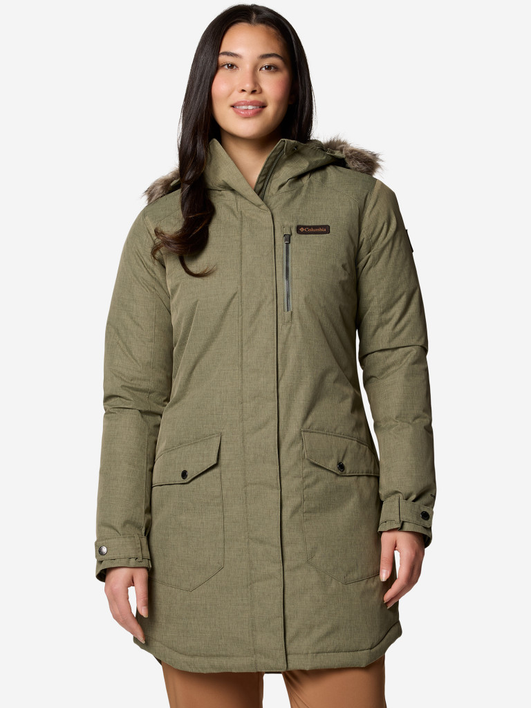 Куртка утепленная женская Columbia Suttle Mountain Long Insulated Jacket — фото №2