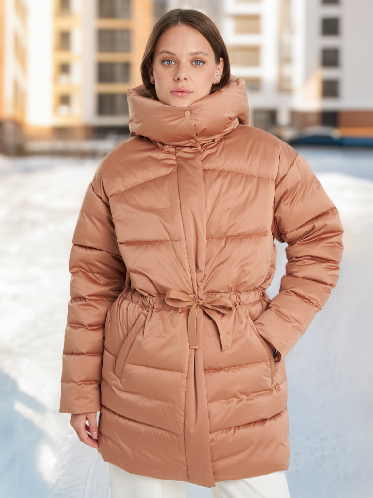 Пуховик женский оверсайз Sensana