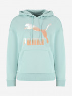Худи женское PUMA Classics Logo — фото №5