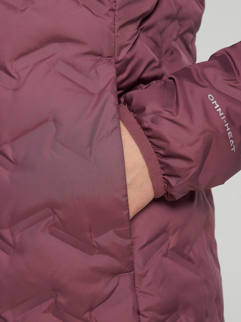 Columbia Delta Ridge II Long Down Jacket әйелдер мамық курткасы — фото №10