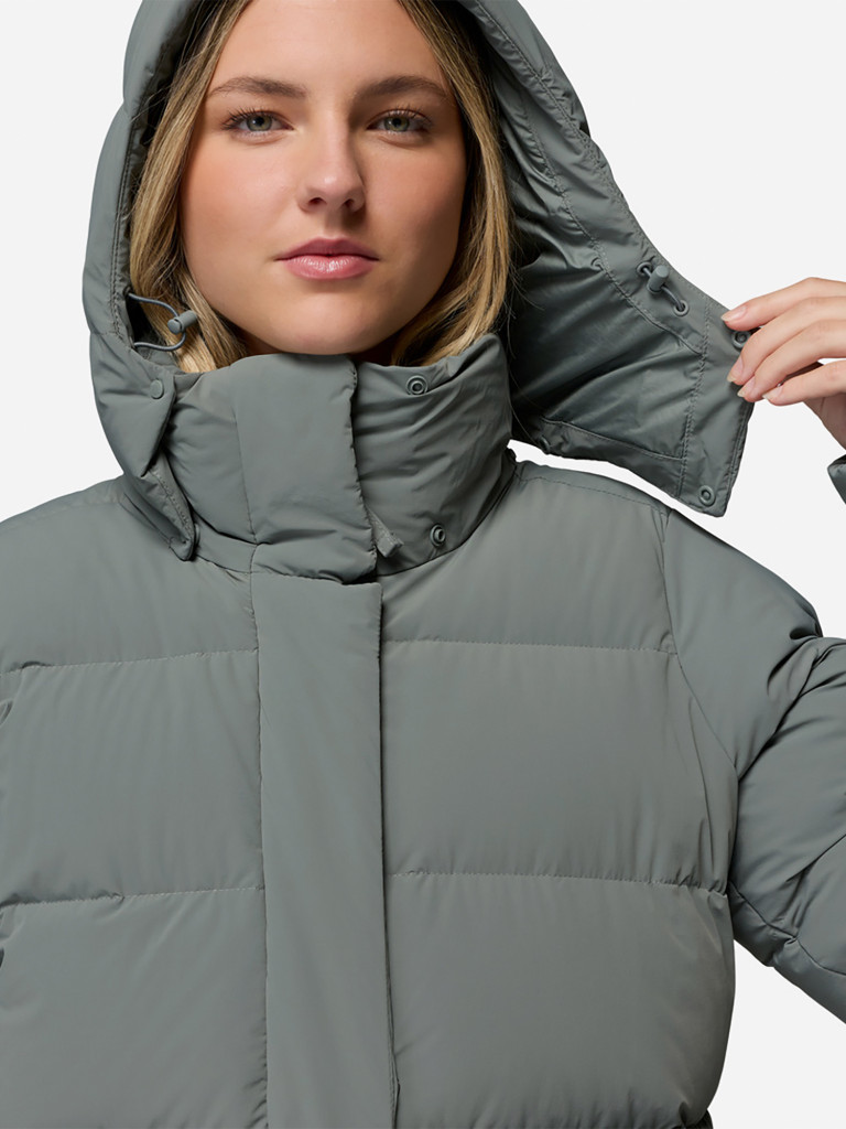 Columbia Amaze Puff Long Hooded Jacket әйелдер мамық курткасы — фото №7