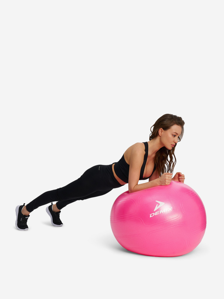 Мяч гимнастический с насосом Demix, 65 см — фото №9