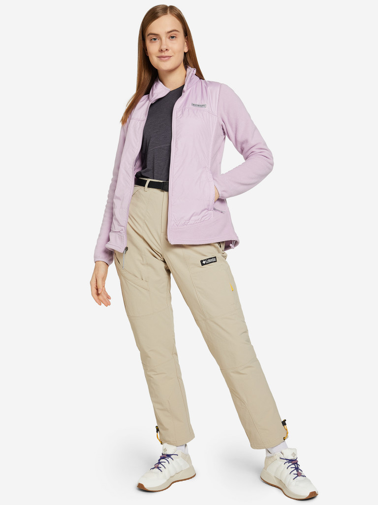 Джемпер флисовый женский Columbia Basin Butte Fleece Full Zip — фото №3